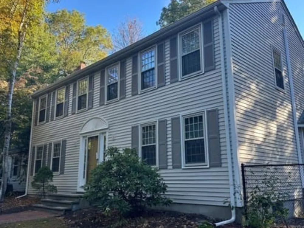 Bulkhead Replacement and House Painting Holliston MA front view of the house